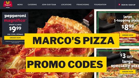 With Marcos. . Marcos pizza code